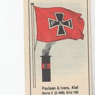 Massary Reedereiflaggen Paulsen & Ivers Kiel Nr 126
