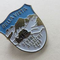 Bella Vista Aussicht Wandern Bergsteiger Brosche 25 x 30 mm