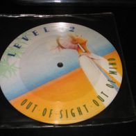 Level 42 - Out Of Sight 7" UK Pic Disc 1983