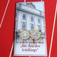 Österreich 2002 letzte 50 Schilling