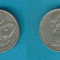 Neuseeland New Zealand 10 Cents 1967