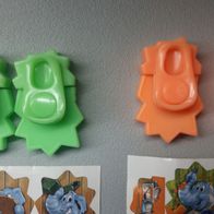 Ü - Ei Die Heimwerker Elefanten - Webkey alle 4 + aufkleber