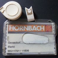 Namensschild Hornbach Baumarkt Karte