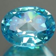 Echter BLAU-TOPAS Topaz Oval Schliff 8,77 ct. Russische Alexandrit auf Anfrage K11