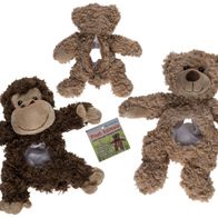 25cm Stofftiere Kuscheltiere Affen Bären Geschenkidee Bär 1 Plüschtier Affe o 