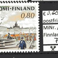 Finnland 1976 Freimarke: Marktplatz in Helsinki MiNr. 788 postfrisch