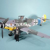 1:18 Me 109 G-6 Jagdgeschwader 54 - " Grünherz " - Geschwader - Rarität !!