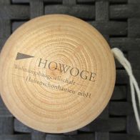 NEU: Jojo "HOWOGE" Wohnungsbaugesellschaft Holz Werbung Mitgebsel Spiel Geschenk