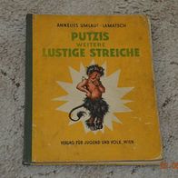 antikes Kinderbuch von 1951 "Putzis weitere lustige Geschichten" von Annelies Umlauf