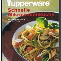4 Tupperware Kochbücher, Mikrowellenküche, Backofenküche, Asiatisch mit dem Wok, NEU