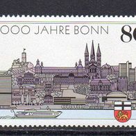 Bund BRD 1989, Mi. Nr. 1402, 2000 Jahre Bonn, postfrisch #16844