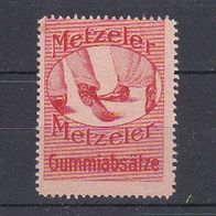 alte Reklamemarke - Metzeler Gummi-Absätze (199)