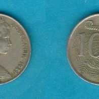 Australien 10 Cents 1981