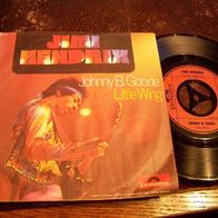 Jimi Hendrix - 7" Johnny B. Goode / Little wing - Topzustand !