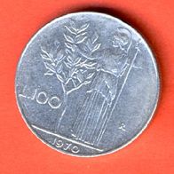 Italien 100 Lire 1970