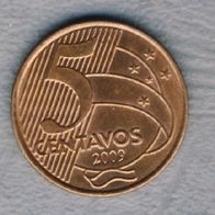 Brasilien 5 Centavos 2009