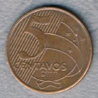 Brasilien 5 Centavos 2010