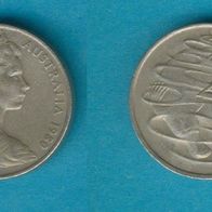 Australien 20 Cents 1980