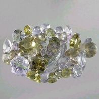 Riesen Lot Natürlicher Fancy Color Tansanite 50 Steine 3,70ct. Diamant auf Anfrage