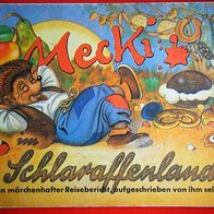 Bilderbuch-Orginal Mecki-Im Schlaraffenland-Hammrich u. Lesser 1961..