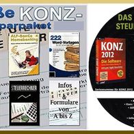 Das große KONZ Steuer-/ Softwarepaket 2012 mit "1000 ganz legale Steuertricks" u.v.m.