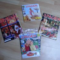 3Pagen Kataloge 2001 und 2002 4 Teile