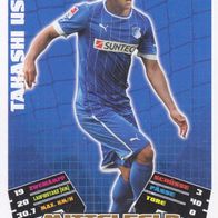 TSG Hoffenheim Topps Match Attax Trading Card 2012 Takashi Usami Nr.176