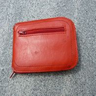 Mappe mit Einkaufstasche für die Handtasche in rot