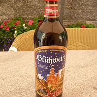 1 Flasche Glühwein mit Zimt Nelken Orange Zitrone 1 Liter