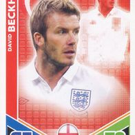 Topps Match Attax World Stars 2010 David Beckham aus England