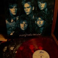 Europe - Out of this world - UK Import col. red vinyl Lp - Topzustand !