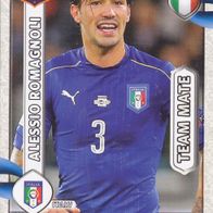 Panini Trading Card Fussball WM 2018 Alessio Romagnoli Nr.3 aus Italien