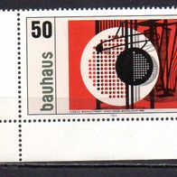 Bund BRD 1983, Mi. Nr. 1164, Bauhaus, postfrisch Ecke#17003
