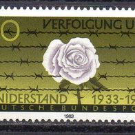 Bund BRD 1983, Mi. Nr. 1163, Verfolgung + Widerstand, postfrisch #17010