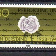 Bund BRD 1983, Mi. Nr. 1163, Verfolgung + Widerstand, postfrisch #17011