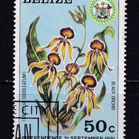 Belize, 1981, Mi. 610, Unabhängigkeit, Orchidee, 1 Briefm., gest.