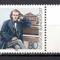 Bund BRD 1983, Mi. Nr. 1177, Johannes Brahms, postfrisch #17070