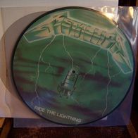 Metallica - Ride the lightning - rare green Promo Picture Lp - mint !!