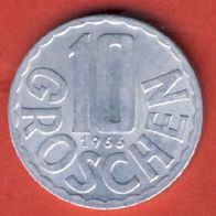 Österreich 10 Groschen 1966
