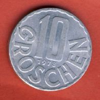 Österreich 10 Groschen 1973
