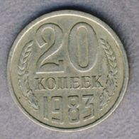 Rußland 20 Kopeken 1983