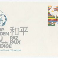 alter Ersttagsbrief von 1986 / "Internationales Jahr des Friedens 1986" / NEU !