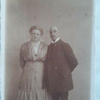 uraltes Foto aus 1916 / Motiv: Großeltern ? Deut. Reich / 1. WK