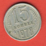 Rußland 15 Kopeken 1978