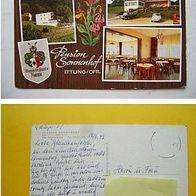 Pension Sonnenhof, Ittling / Ofr. - 3-Bild-Karte (D-H-D-Nsn04)