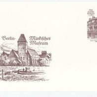 alte DDR Ersttagspostkarte "750 Jahre Berlin" von 1987/ Märkisches Museum / NEU!