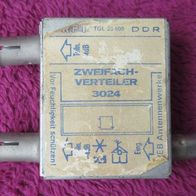 Original DDR RFT Zweifachverteiler 3024 Fernseh Antennen Weiche VEB Antennenwerk