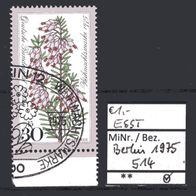 Berlin 1975 Weihnachten MiNr. 514 ESST