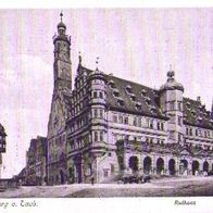 Antike Ansichtskarte Rothenburg o. Taub. , Rathaus