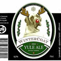 Bieretikett "Weihnachten 2004" Brauerei Wintercoat Sabro (Gemeinde Aarhus) Dänemark